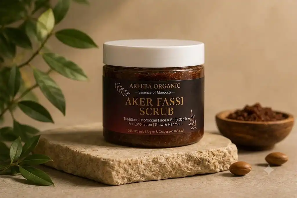 Aker Fassi Pink Glow Scrub with 5% Glycolic Acid - Image 3