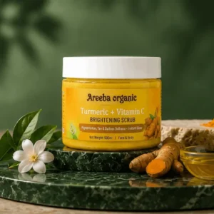 Turmeric Brightening Scrub with 5% Glycolic Acid